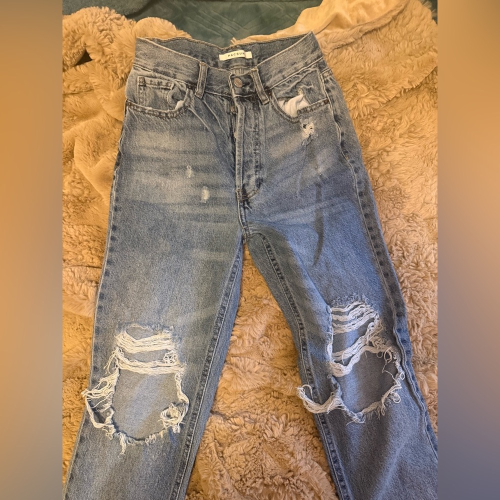 PacSun Distressed Blue Jeans